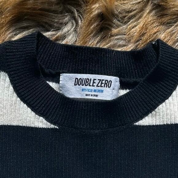 Double Zero Black and White Longsleeve - Picture 3 of 3